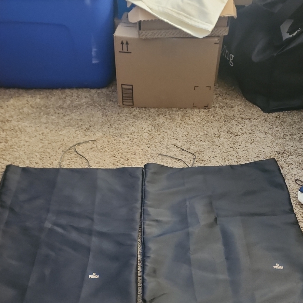 Fendi Black Garment Bags Set
